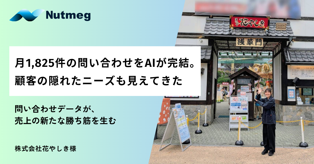 月1,825件の問い合わせをAIが完結。顧客の隠れたニーズも見えてきた